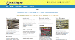 Desktop Screenshot of ioeillegno.it